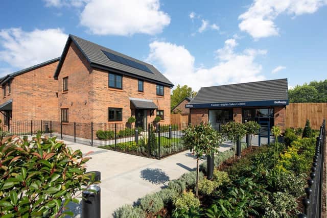 Bellway's Euxton Heights development in Chorley
