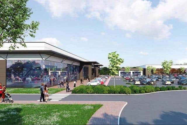 Cottam's district centre has been a long time coming - but it has finally taken a step closer (image: The Harris Partnership/Nexus Planning/BXM Cottam Properties Ltd.)
