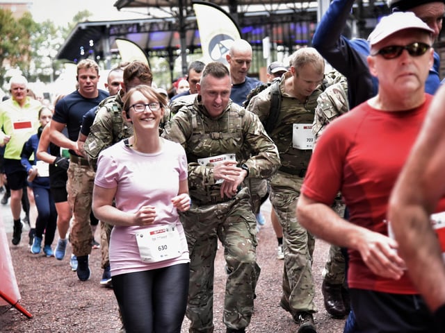Participants on the day