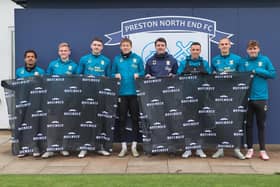 Some of the players taking part in Movember (photo courtesy of PNECET)