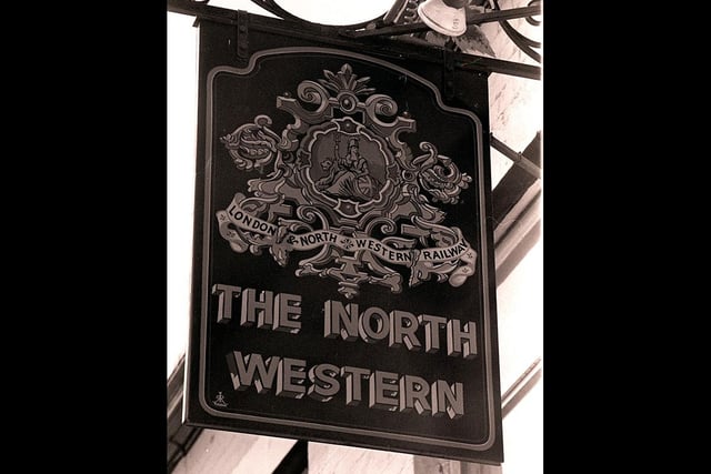 Located a stone's throw from Preston Railway Station, it is easy to see where The North Western got its name and sign. The attractive sign shows the crest for the London & North Western Railway