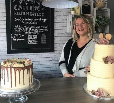 Popular cake store The Cake Lady is closing in August, pictured is owner Gemma Catterall.