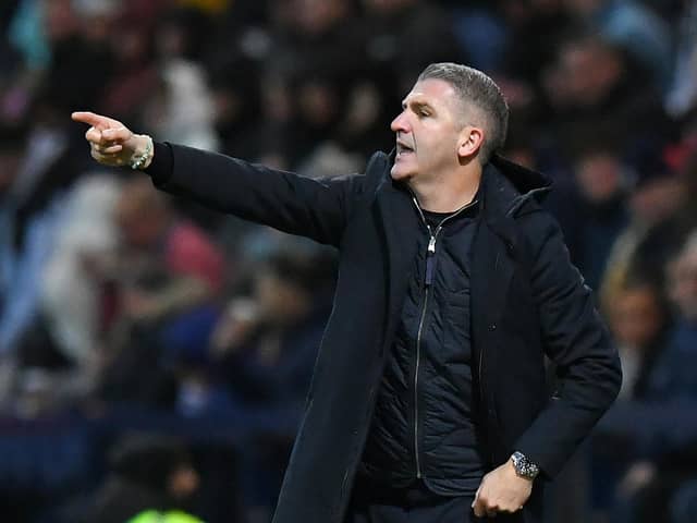 Preston North End's manager Ryan Lowe