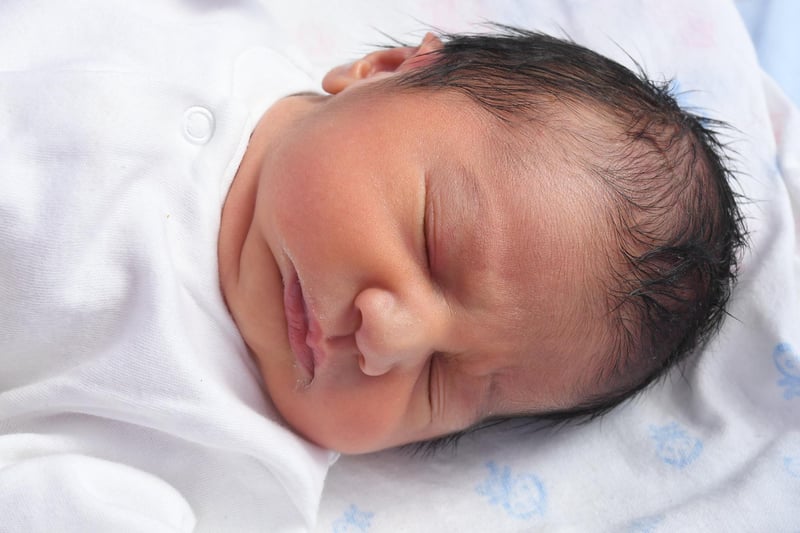 Baby Suleman, born November 18 at 11:28, weighing 6lb 11oz, to Sana and Nasir Suleman from Deepdale