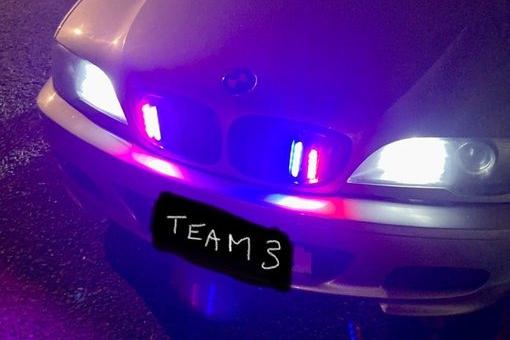 This BWM was stopped by Lancashire Police for illegal aftermarket lights.
An officer said: "Owner of this car wanted to be TacOps so much they kitted out their car with their own lights #silly boy"