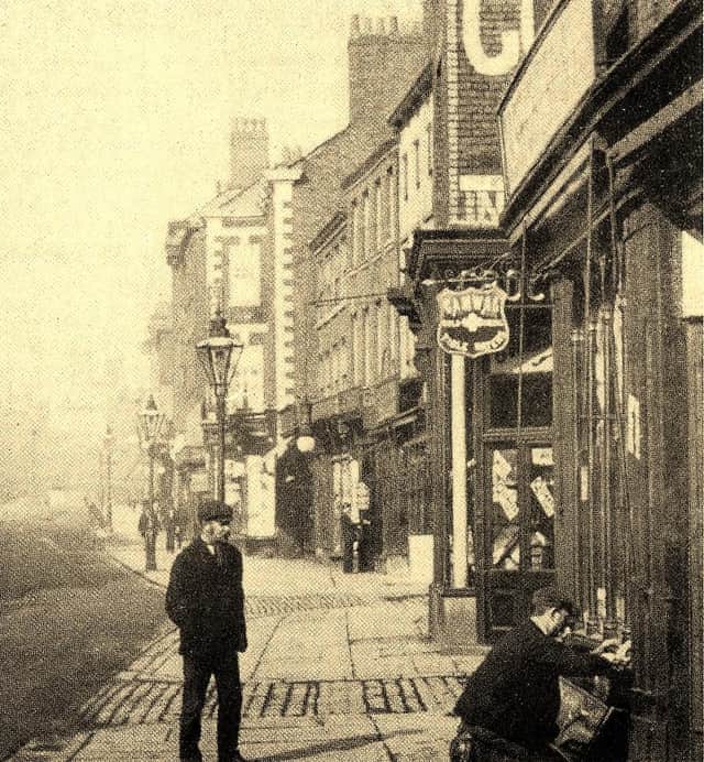 Hitchin's was arrested on Church Street
