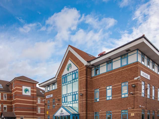 The head office of px Group which has bought Fairport Engineering of Adlington