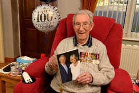 Chorley war veteran Len Howes turned 100 last Friday (November 26) with a telegram from the King