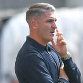 PNE manager Ryan Lowe looks on as his side draw against Watford.