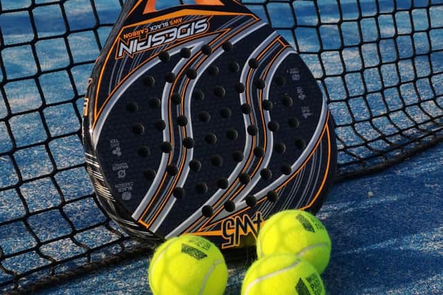 It might look like tennis, but there are some big differences with the sport of padel (image: Lluis Aragones )