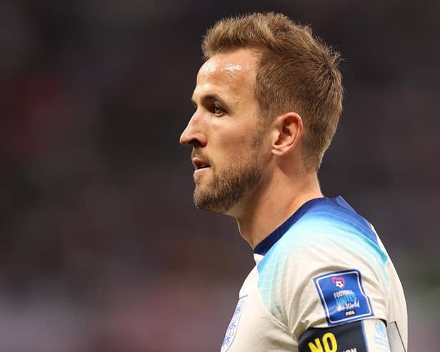 Harry Kane didn't wear the 'One Love' armband in England's opening game of the World Cup against Iran