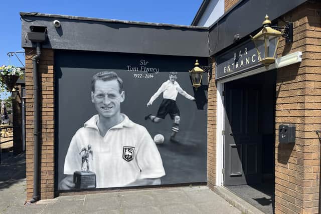 The new welcome to the Sir Tom Finney