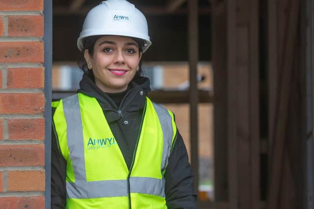 Samira Rahimi undertook her Women into Home Building placement at Anwyl’s Priory Gardens development in Burscough