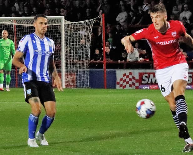 Morecambe meet Sheffield Wednesday in round one of this season's FA Cup Picture: Ian Lyon