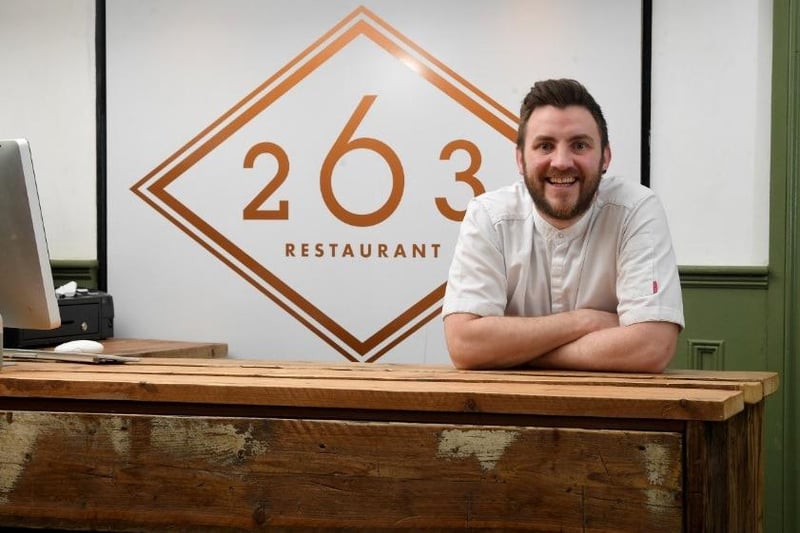 263 Restaurant in Camden Place has a rating of 4.9 out of 5 from 63 Google reviews