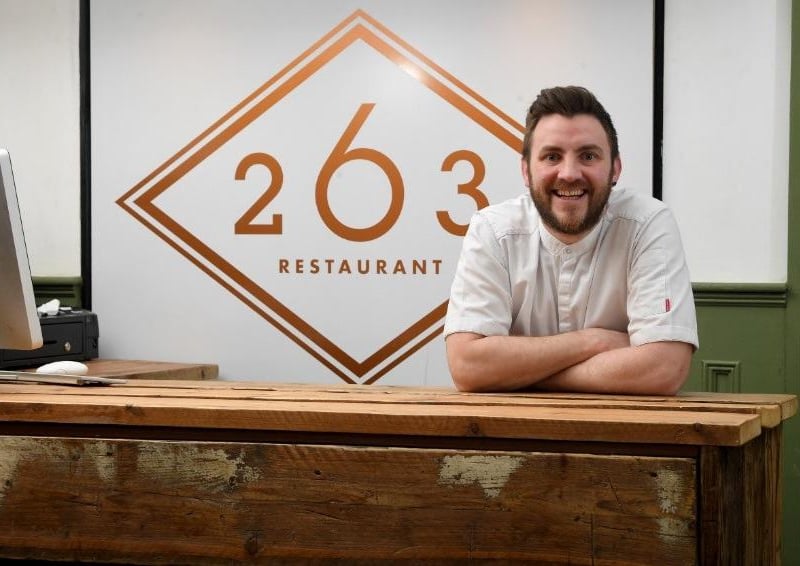 263 Restaurant in Camden Place has a rating of 4.9 out of 5 from 63 Google reviews