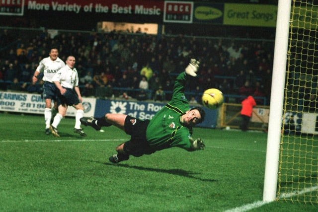 Michael Appleton netted a header in PNE's 3-0 win over Blackpool in December 1999