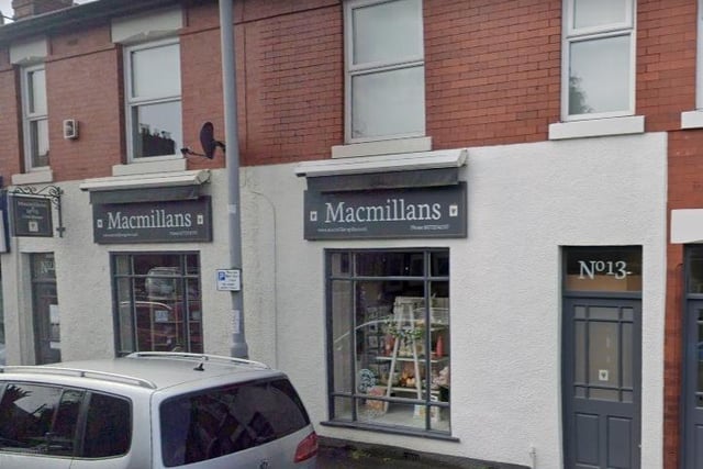 Macmillans, in Penwortham, sells gifts, jewellery and accessories