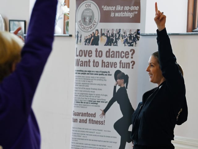 Dance instructor Joanne Melander began the classes in May 2018 and continued dancing throughout the Covid-19 lockdowns in kitchen and living rooms via Zoom.