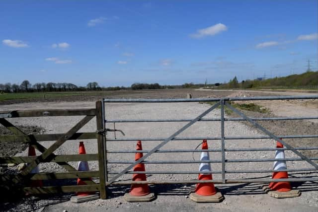 The partially cleared site has stood empty since IKEA's shock withdrawal halted groundworks.