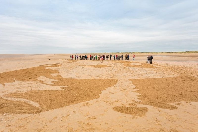 Ainsdale beach is located between Southport and Formby. It is recognised as one of the best beaches in the UK for extreme kite activities.