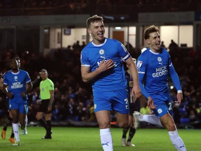 Posh skipper Harrison Burrows