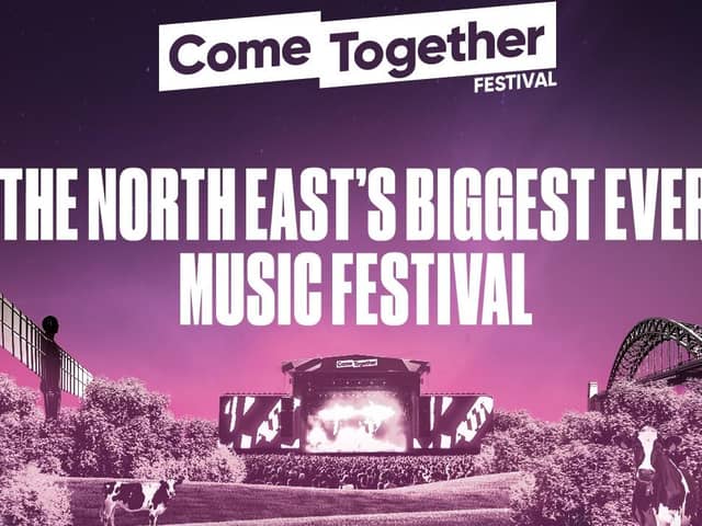 Prepare for the largest music festival in North East history when Come Together debuts next summer.