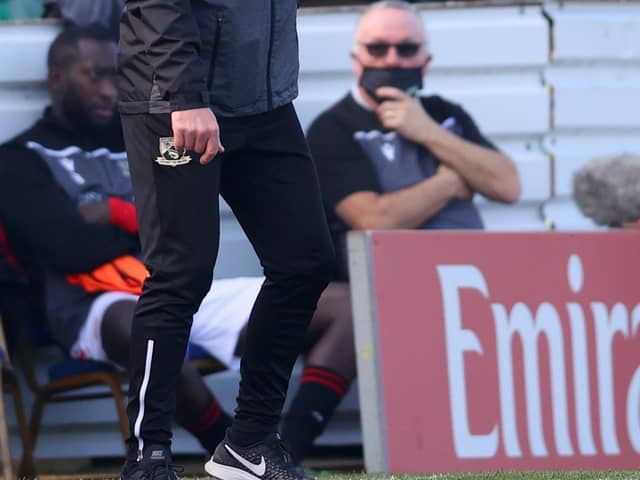 Morecambe manager Derek Adams  Picture: James Chance/Getty Images