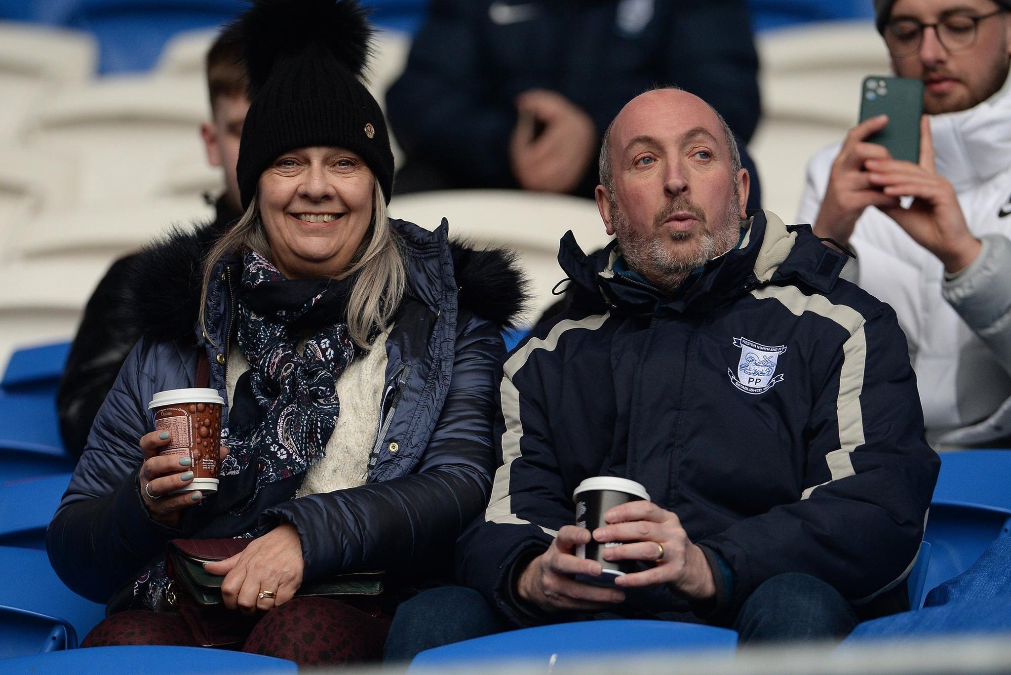 20 pictures of the die-hard PNE fans who made the long trip to Cardiff