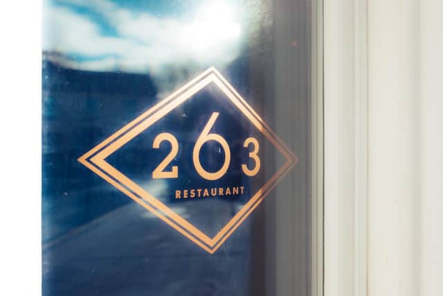The restaurant is a popular city centre spot.