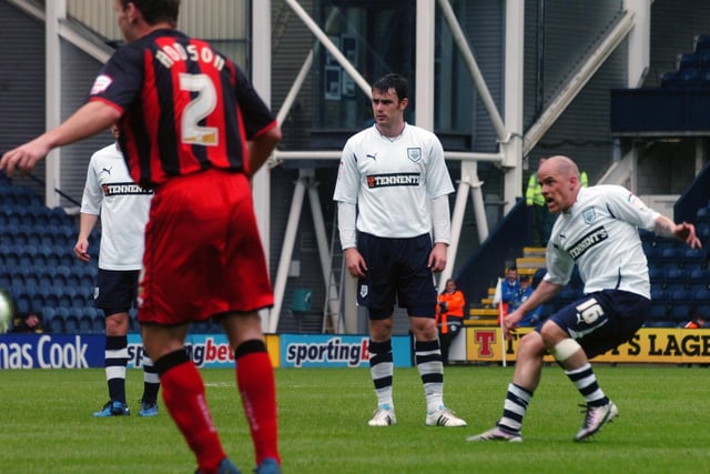 Another angle of Iain Hum putting PNE in front against Watford.