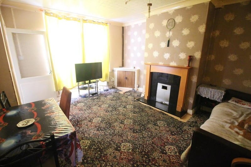 What the estate agent says: "This well situated and spacious family home is located close to local amenities, schools, shops, supermarket, bus routes and Mosque. The home is a good size, requires some cosmetic improvements and has been priced to sell! To the rear is a patio garden with garage. Viewing recommended."