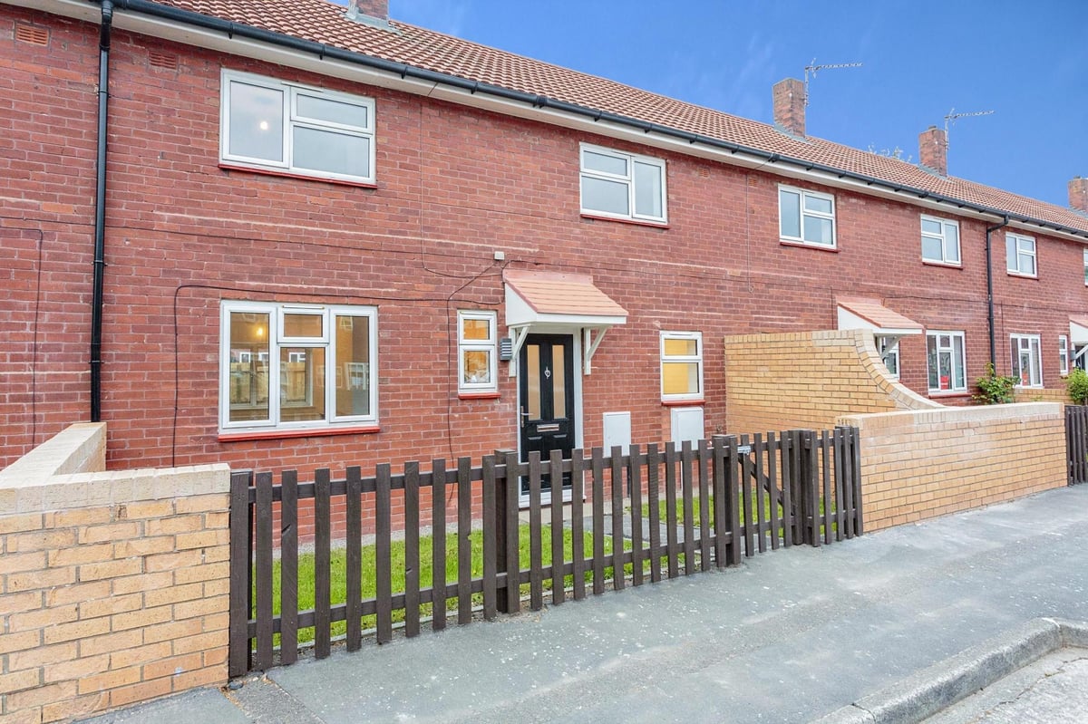 These former military married quarters in Warton have been transformed into affordable homes