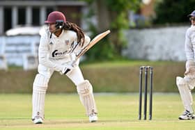 A scene from the interfaith match as the game unfolded