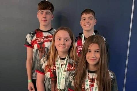 Students from Blackpool Karate excelled at the world championship in Ireland