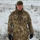 Soldier James Kirby, 36, will be tabbing 154 miles in 48 hours from Friday, March 10 to Sunday 12 around Cyprus to raise funds for the Armed Forces charity SSAFA2 in memory of his late mother Denise Kirby, 59, who passed away in March 2021 after being diagnosed with Covid-19
