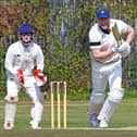 Andrew Flintoff batting for St Annes in the Northern League (photo: Tony North)