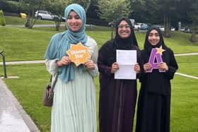 TIGHS students celebrate their results
