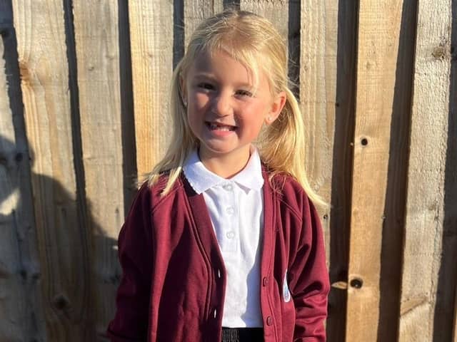 Matilda's first day at school