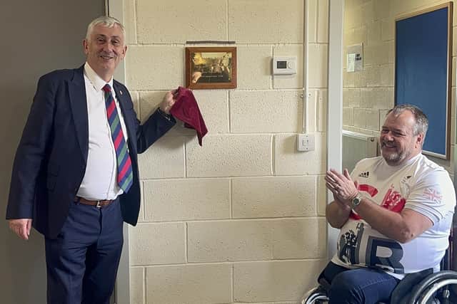 Wigan Lane Sports and Community facility in Chorley officially opened last Friday to the tune of £800,000, by Sir Lindsay Hoyle and Paralympian John Stubbs MBE