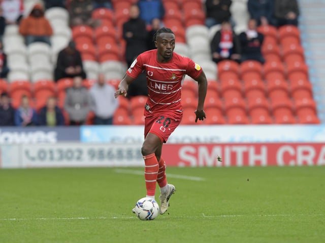 Another performance full of energy from the forward who is key to this fresh, direct approach from Rovers. Deserved his goal and could have had more.