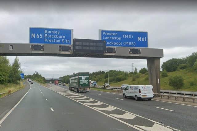 ...but National Highways wants junction 9 of the M61, where it meets the M65, also to be considered...(image: Google)