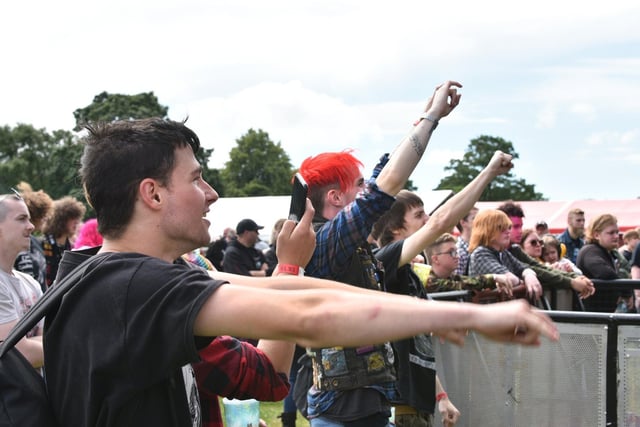 Fans enjoy Rock Prest, Moor Park, Preston.