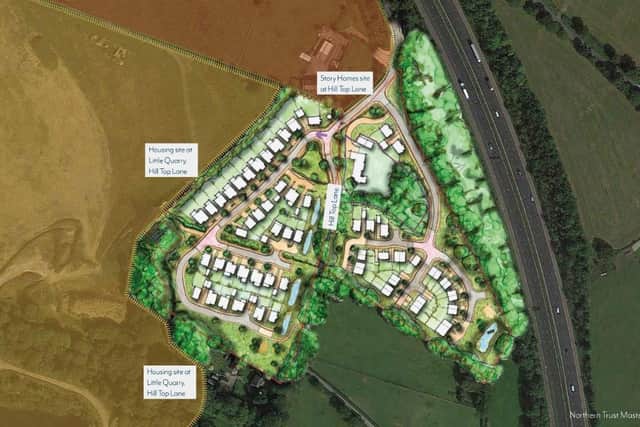 Story Homes and Northern Trust have announced plans to build up to 135 new homes on land at Hill Top Lane, Whittle-le-Woods. Picture credit: Northern Trust