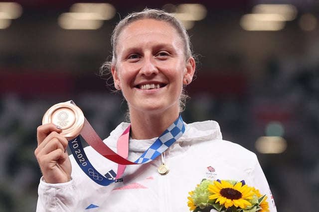 Holly Bradshaw is a British track and field athlete who specialises in the pole vault. She is the current British record holder in the event indoors and outdoors. Most notably she won a bronze medal at the 2020 Summer Olympics