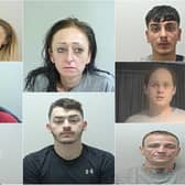 These are eight of Lancashire’s most wanted offenders (Credit: Lancashire Police)