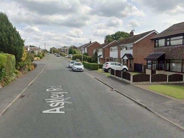 An application for a certificate of lawfulness for a proposed front porch at a Astley Road home is awaiting a decision.