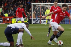 Morecambe head to Cambridge United tonight after Saturday's draw with Bolton Wanderers Picture: Ian Lyon