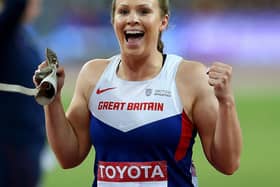 Sophie Hitchon won a bronze medal at the 2016 Olympic Games  (Photo by Alexander Hassenstein/Getty Images for IAAF)