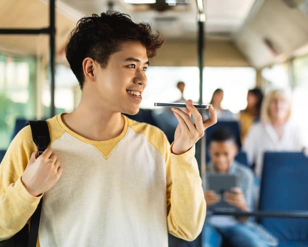 I don't want to listen to someone else's conversation while travelling. Photo: Adobe